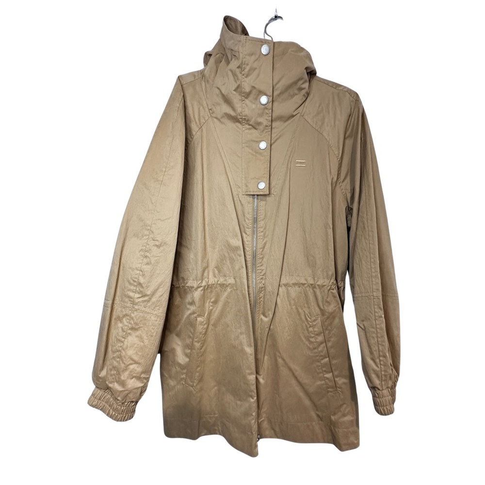 Levi's Utility Hooded Jacket (full zip cinch waist) - XL - Dull Gold